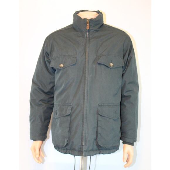 Vintage Eddie Bauer Green Goose Down Expedition Parka Puffer Coat Men’s S - Picture 1 of 12